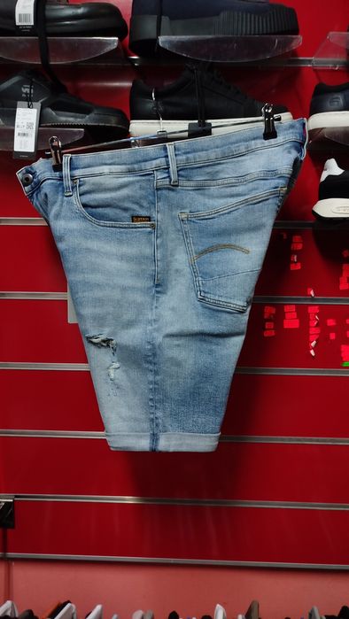 Къси дънки G-Star Raw 3301 Slim W36 , W38 нови мъжки оригинални