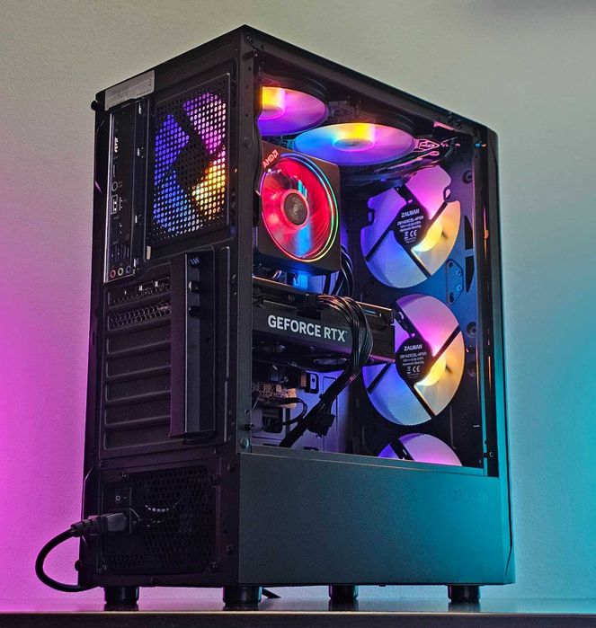 Ryzen 5-7500F/RTX 5060Ti 16GB/RAM 32GB/SSD 1TB/Чисто Нов-Гаранция!