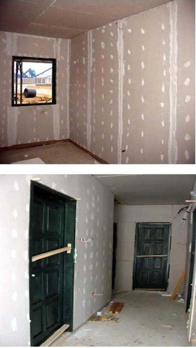 Case din Lemn, Casa Modulara, Garaje Auto si Containere stil birou din structura metalica si panou sandwich termoizolant