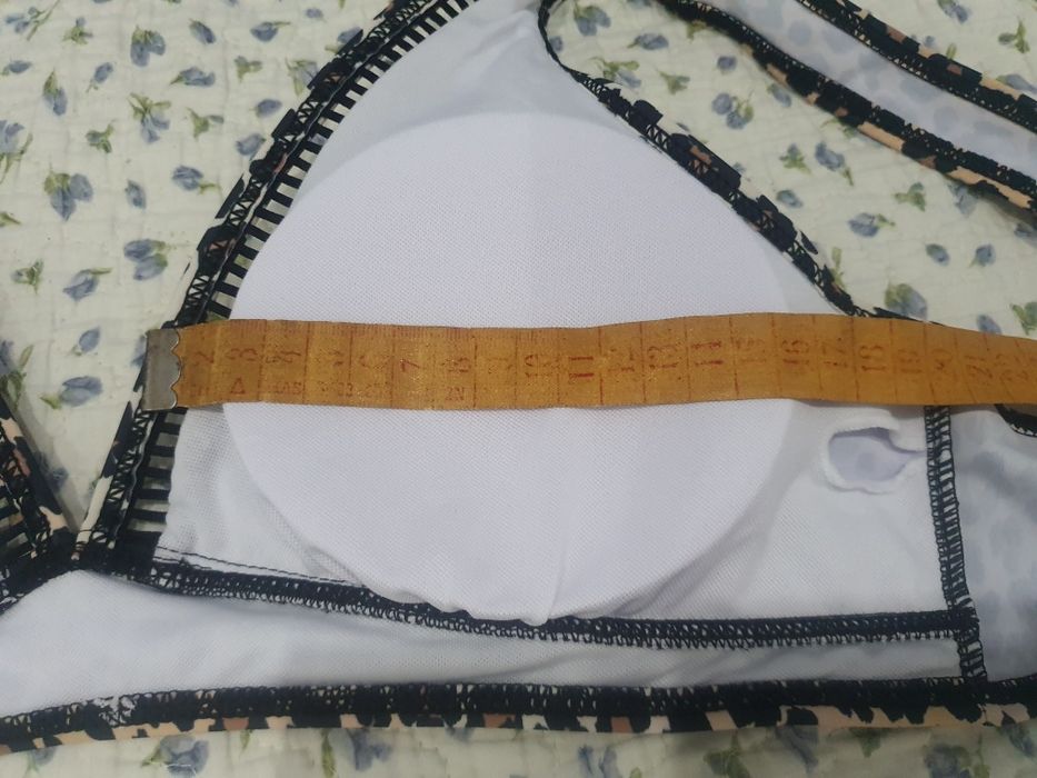 Sutien de plajă model leopard