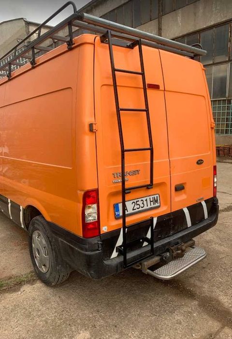 багажник за покрив на бус + стълба