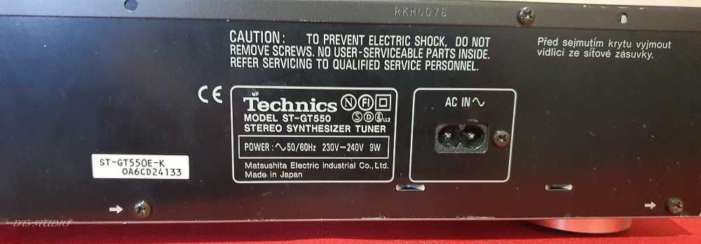 Tuner Technics ST-GT 550 RDS stare foarte buna