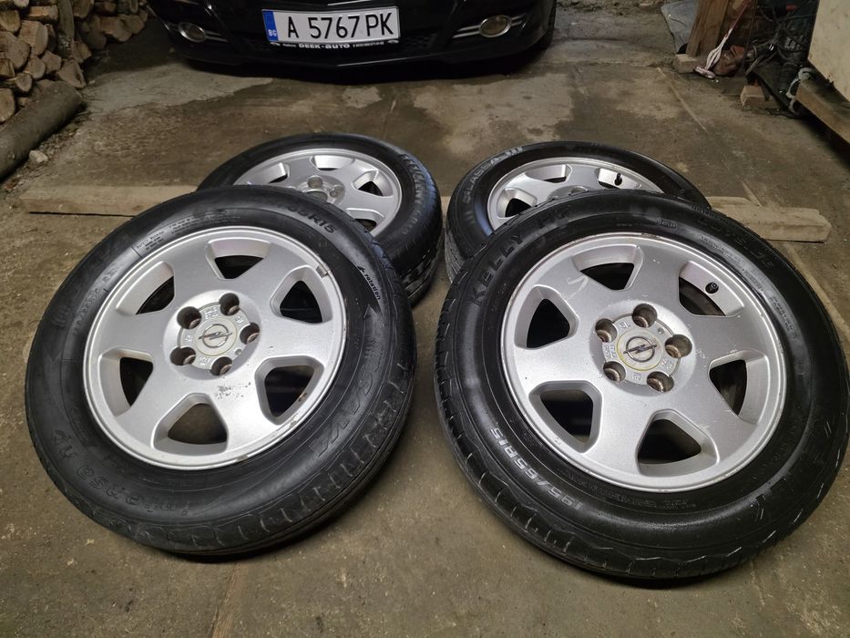 Джанти с гуми 5×110/15 цола opel astra zafira vektra