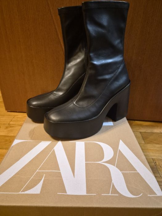 Zara дамски боти р-р 36