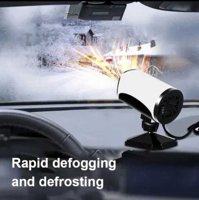 300W МОЩНА с турбо Вентилатор 2 в 1 Печка Духалка Парно кола автомобил