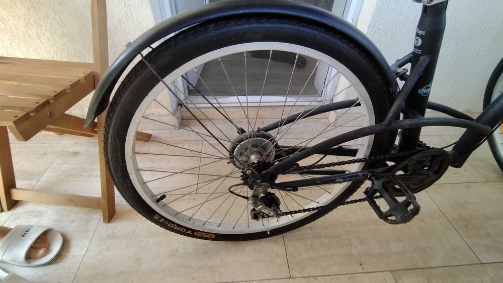 Bicicleta damă Decathlon city bike