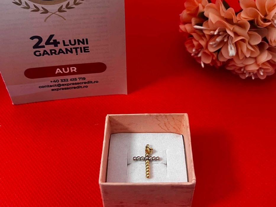 Pandantiv Aur 14k 0.70g (AG16 Moldova b32290)-Garantie 2 ani!
