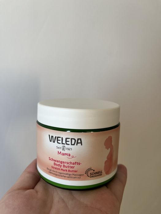 крем для растяжки- Weleda