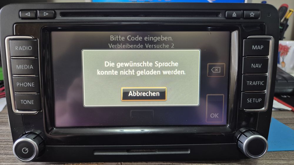 Vw RNS510 Led подсветка,40gb HDD - на Немски!