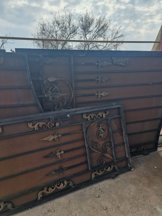 Ворота с калиткой