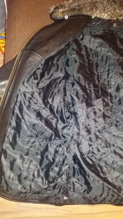 кожено яке, естествена кожа, размер L