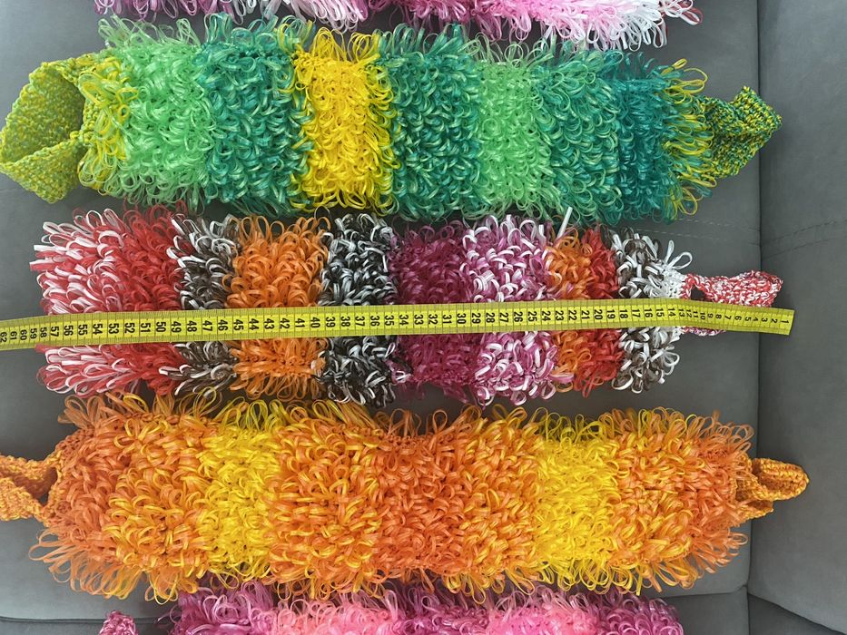 Мочалки ручной вязки