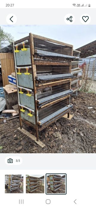 Клетка для перепелов