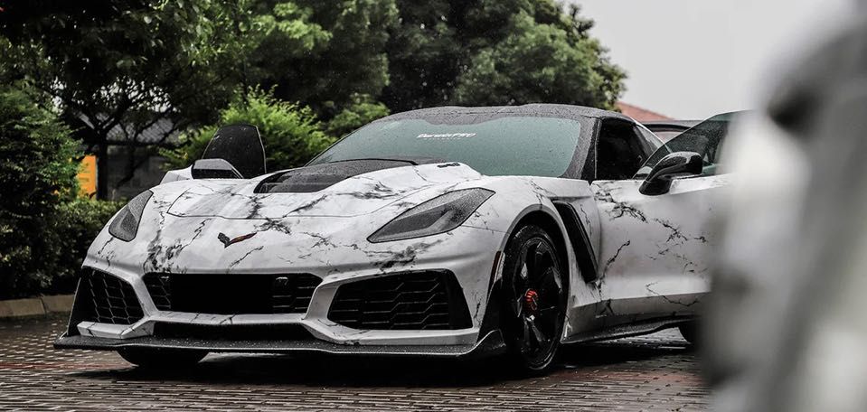 Тунинг предна броня chevrolet corvette ZR1