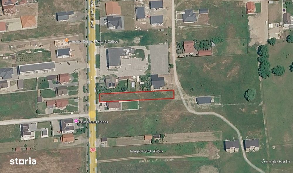 Teren De Vanzare In Sebes, Drumul Petrestiului -1298 mp