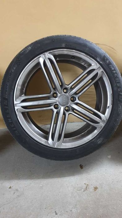 Оригинални Джанти Audi 20" 9J + 7 броя летни Michelin Pilot Sport гуми