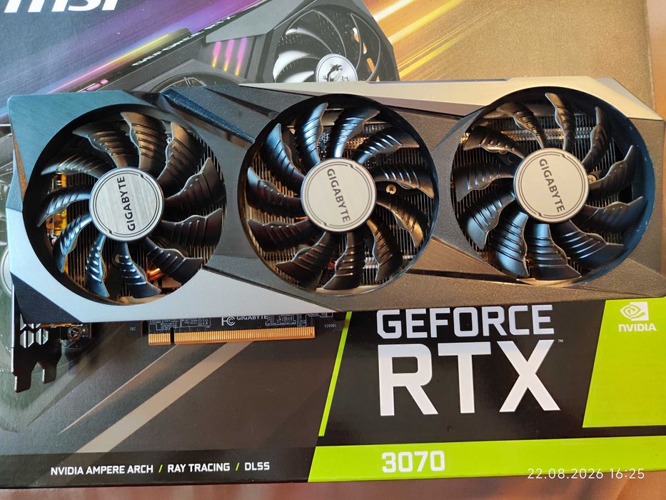 Видеокарта RTX 3070 8GB Gigabyte Gaming OC - Проблем !