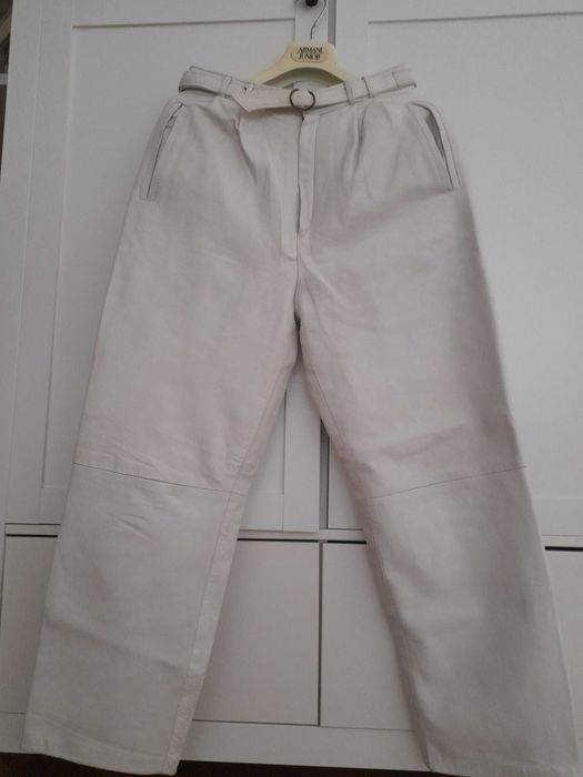 Pantalon piele naturala, s, 100 lei