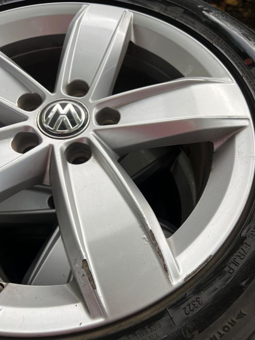 Set roți originale VW Tiguan R17 cu anvelope Gripmax 215/65R17