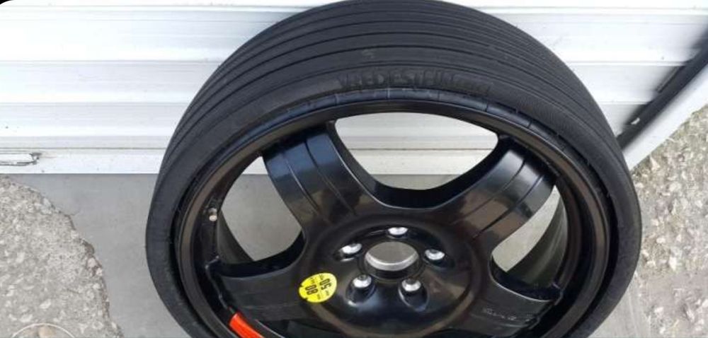 резервна гума патерица сгъваема 15,16,17,18, 19цола за мерцедес и ауди