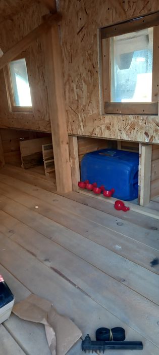 Курятник из вагонки  с утеплением