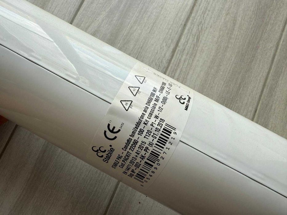 Kit de evacuare gaze arse Immergas 60/100, orizontal