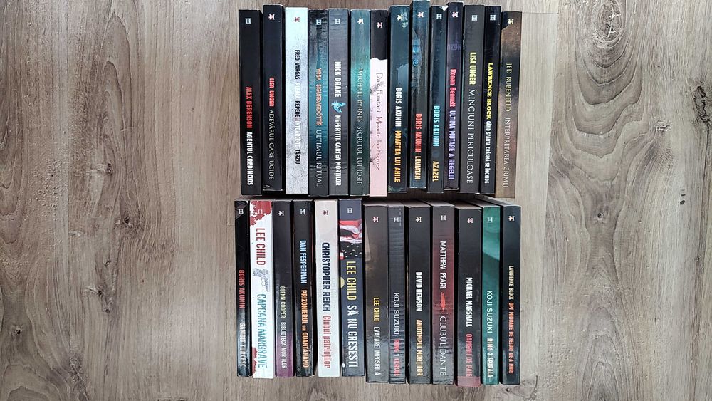 Colectia Thriller & Mistery, editura Humanitas - 27 titluri (completa)