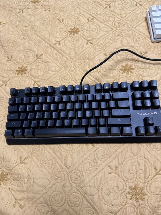 Tastatura Gaming Mecanica MODECOM Volcano Lanparty RGB