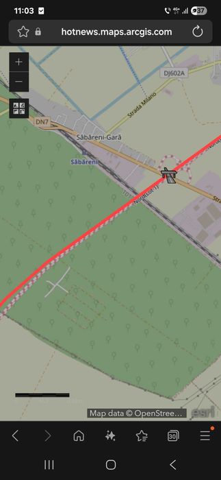 Vand lot teren Sabareni langa București