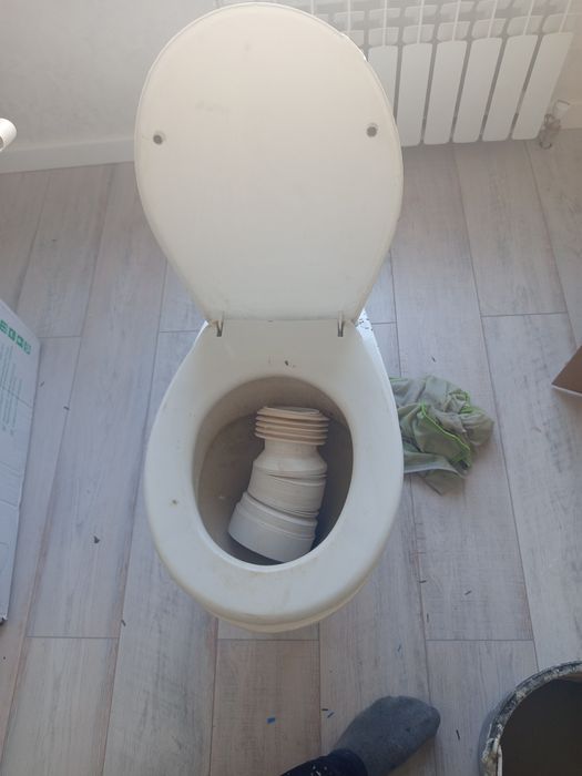 Строительный унитаз