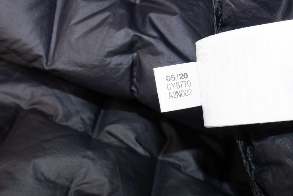Adidas Terrex оригинално дамско пухено яке черно качулка пълнеж пух М