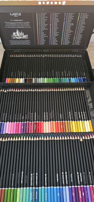 Моливи за рисуване Castle Arts Premium Coloured Pencils
