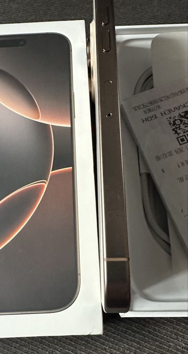 Apple iphone 16 pro max 256 24м гаранция