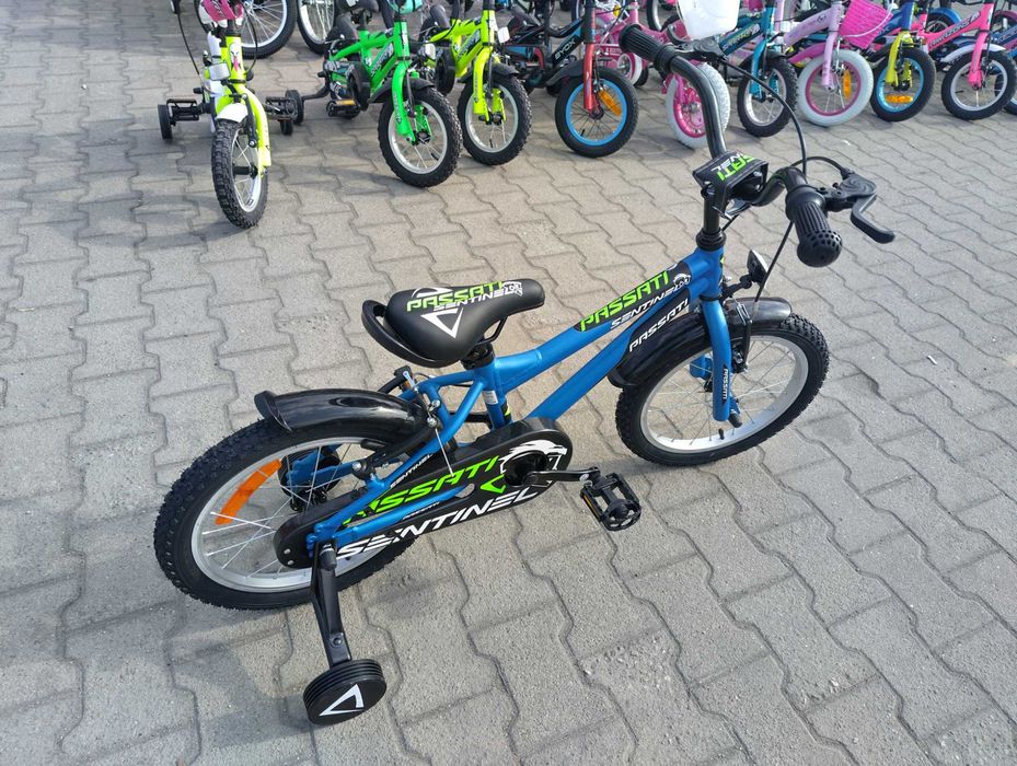 PASSATI Алуминиев велосипед 16" SENTINEL син