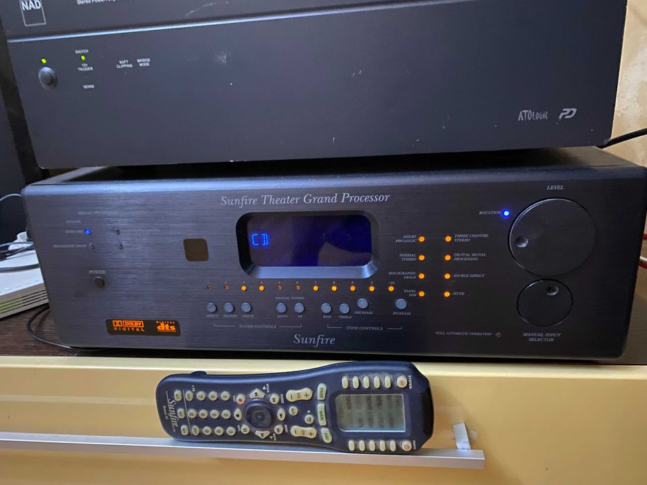 продам усилитель Nad +Sunfire processor+Bowers&Wilkins акустику.