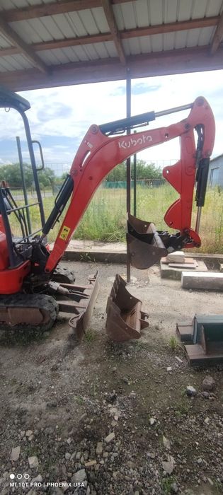 Mini excavator Kubota u17