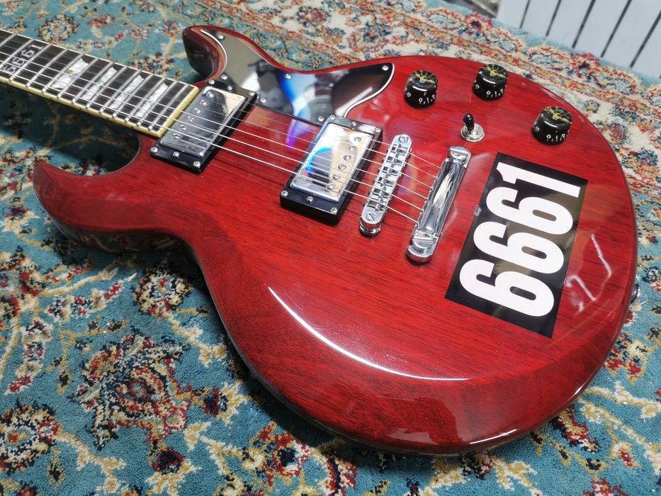 Schecter Zacky Vengeance Custom reissue cherry
