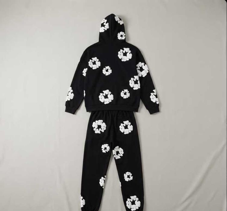 Denim tears екип - черен