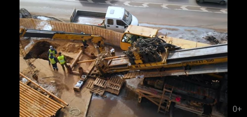 Прокол горизонтально бурение.