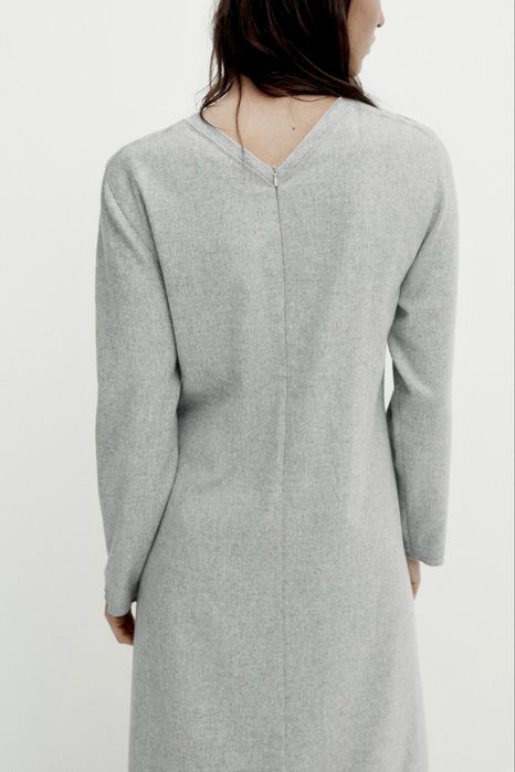 Стильное длинное макси платье Massimo Dutti. Испания