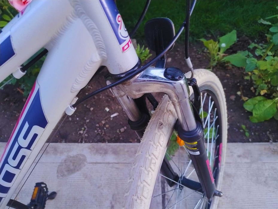Bicicletă Cross Speedster, cadru fete/damă, anvelope Continental + SET BONUS
