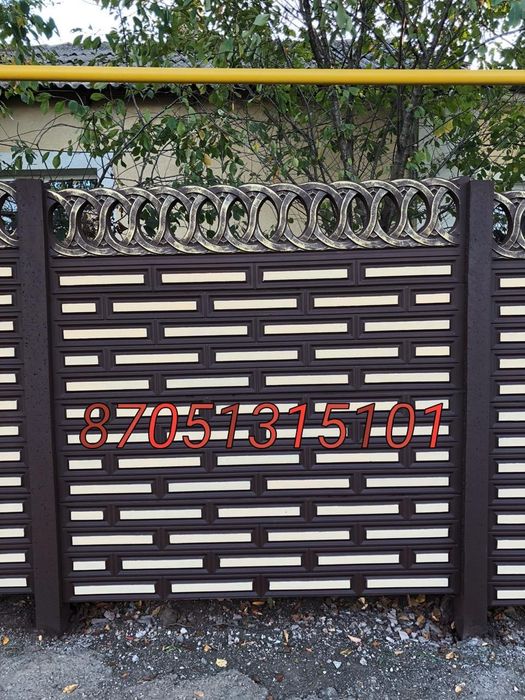 Глянцевый еврозабор