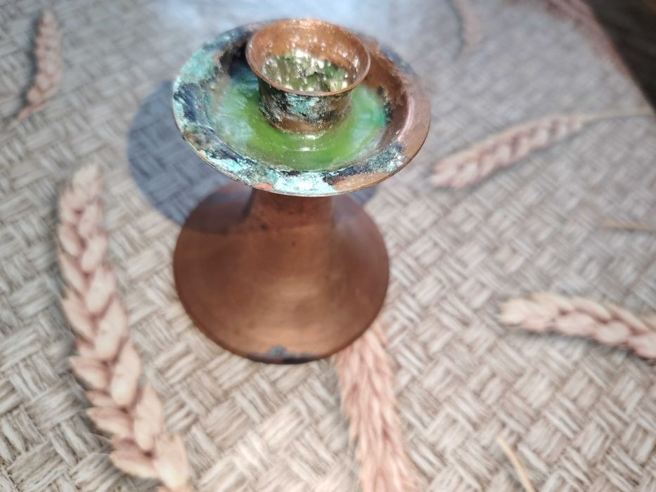 Меден свещник от края на 19 век.