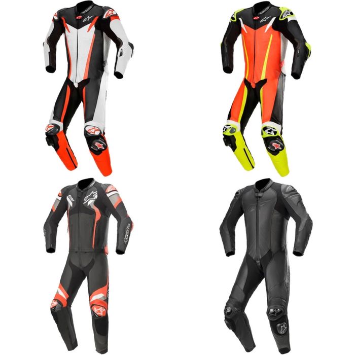 Combinezon / Costum moto la comanda piele 1,3 mm Dainese, Alpinestar