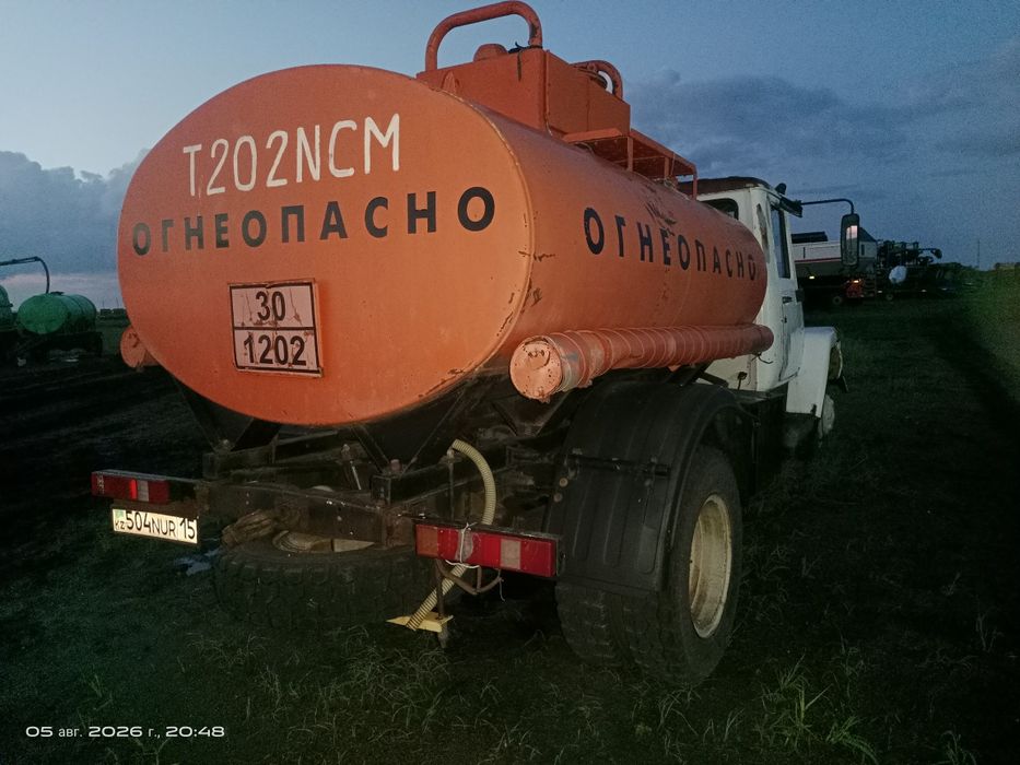 Продам бензовоз 5 кубов. Газ 3303