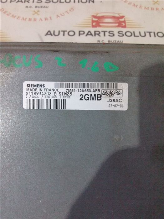 Calculator motor ford focus 2 2004-2010