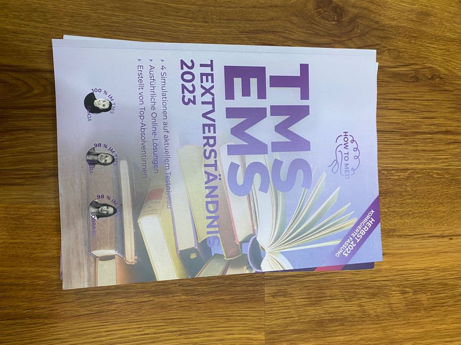 Cărți TMS 2025 – Admitere Medicină Germania