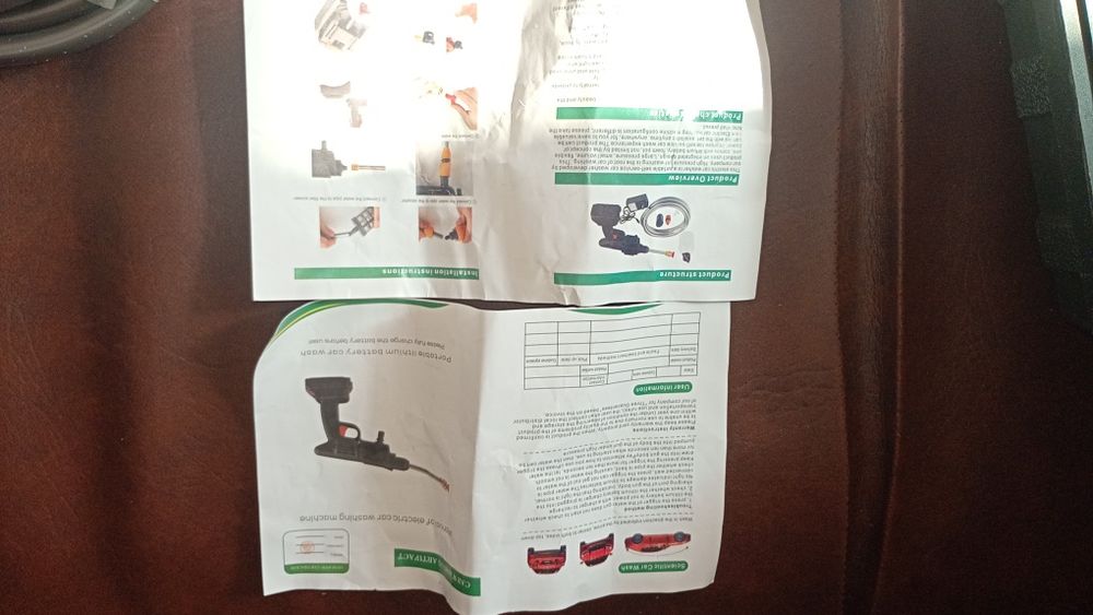 Pistol cu apa pentru spălat masina