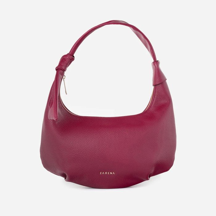 Чанта Zarena - модел Simona в цвят бордо