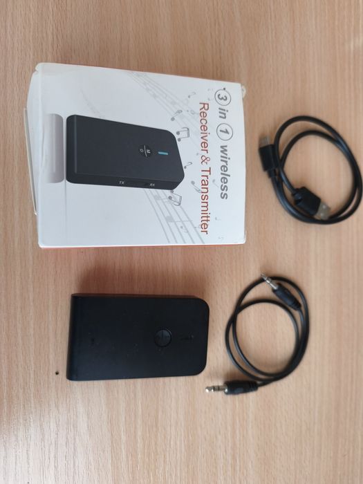 Аудио Bluetooth адаптер трансмиттер/ресивер 2 в 1